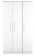 Worcester White 3 Door Tall Triple Wardrobe