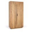 Wrenley Wardrobe - 2 Door - Natural - Mango Wood