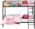 Creek Single over Single Bunk Bed in Black - 4035157UK