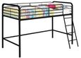 Soto Single Midsleeper Bunk Bed in Black - 4036127UK