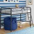 Soto Single Midsleeper Bunk Bed in Black - 4036127UK