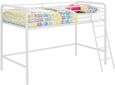 Soto Single Midsleeper Bunk Bed in White - 4036128UK