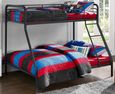 Soto Single over Double Bunk Bed in Black - 4034119UK
