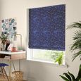 Clearance - Star Roman Blind - Print Blue - FSS16062