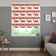 Alves Roman Blind - Scarlet