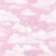Clouds Roman Blind - Pink