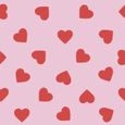 Hearts Roman Blind - Pink