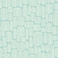 MissPrint Roller Blind - Little Trees Eggshell Blue