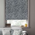 Missprint Roman Blind - Fern Night Frost
