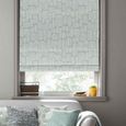 Missprint Roman Blind - Little Trees Comet