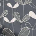 Missprint Roman Blind - Saplings Graphite