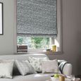 Missprint Roman Blind - Saplings Graphite