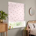 Peachy Roman Blind - Pink