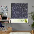 Zodiac Roman Blind - Navy and Pink