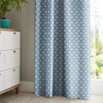 Cath Kidston Curtain - Button Spot Blue