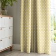 Cath Kidston Curtain - Button Spot Yellow