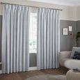 Defoe Curtain - Silver