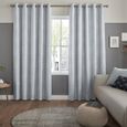 Defoe Curtain - Silver