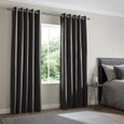 Mata Curtain - Ebony
