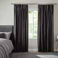 Mata Curtain - Ebony