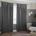 Romero Curtain - Charcoal