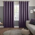 Rudiger Curtain - Aubergine