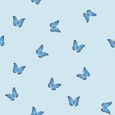 Skinny Dip Curtain - Butterfly Blue