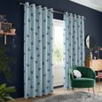 Skinny Dip Curtain - Butterfly Blue