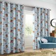 Skinny Dip Curtain - Cherubs Sky