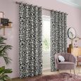 Skinny Dip Curtain - Daisy Black