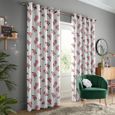 Skinny Dip Curtain - Grapefruit Pink