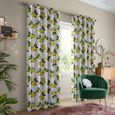 Skinny Dip Curtain - Summer Lemon Pink
