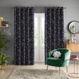 Skinny Dip Curtain - Zodiac Navy and Pink