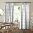 Twinkle Stars Curtain - Silver