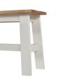 Linwood Dining Bench - Small - White Painted
