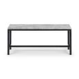 Staten Dining Bench - Concrete