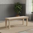 Modern Country Oak - Dining Bench