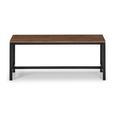 Tribeca Dining Bench - Walnut