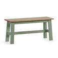 Linwood Sage Green Painted Dining Bench - Small