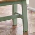 Linwood Sage Green Painted Dining Bench - Small