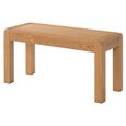 Curve Dining Bench - Large - Oak