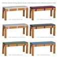 Curve Dining Bench - Large - Oak