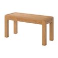 Clearance - Curve Dining Bench - Small - Oak - A405