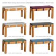Clearance - Curve Dining Bench - Small - Oak - A406