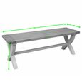 Clearance - Deluxe Painted Dining Bench - FSS16476