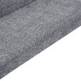 Monza Corner Dining Bench - Grey Fabric - RHF