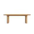 Axel Dining Bench - Oak Fluted