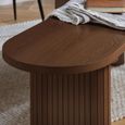 Axel Dining Bench - Walnut Fluted