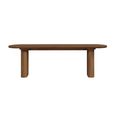 Axel Dining Bench - Walnut Fluted