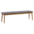 Jenson Oak Dining Bench - 160cm